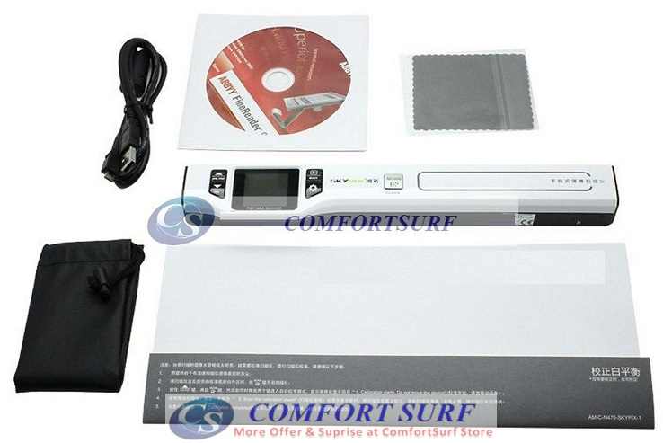 Portable SkyPix Handheld / Cordless Color Scanner Printer 1050dPi